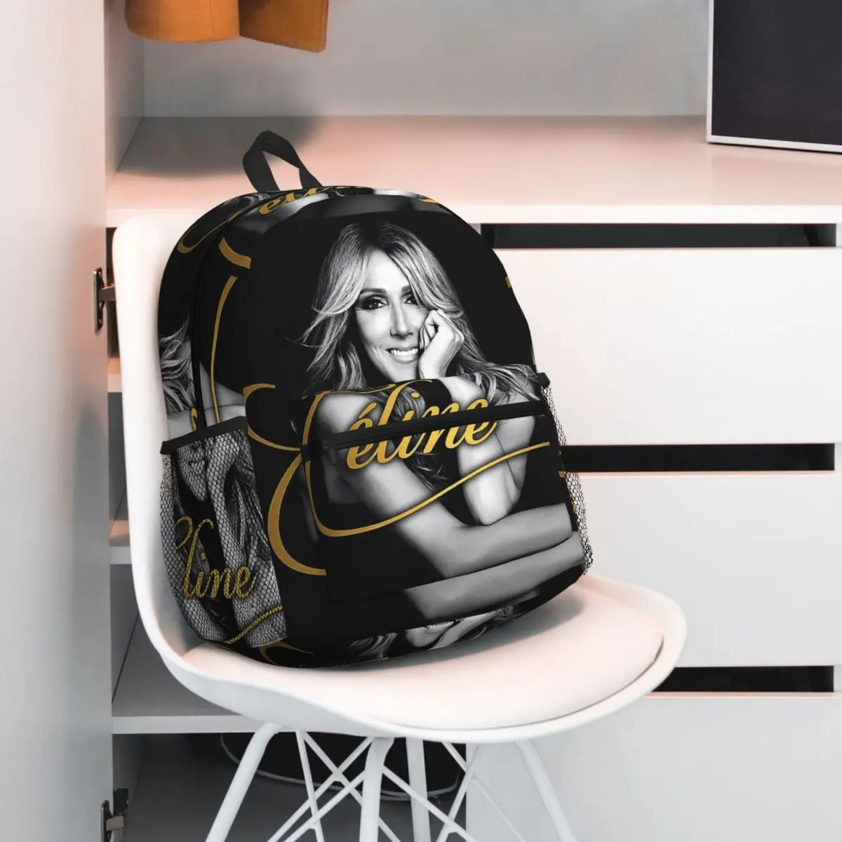 Celine Dion Backpack Student BookBag Kids School Bag Laptop Shoulder Bags for Men Women
Celine Dion Backpack Student BookBag Kids School Bag Laptop Shoulder Bags for Men Women