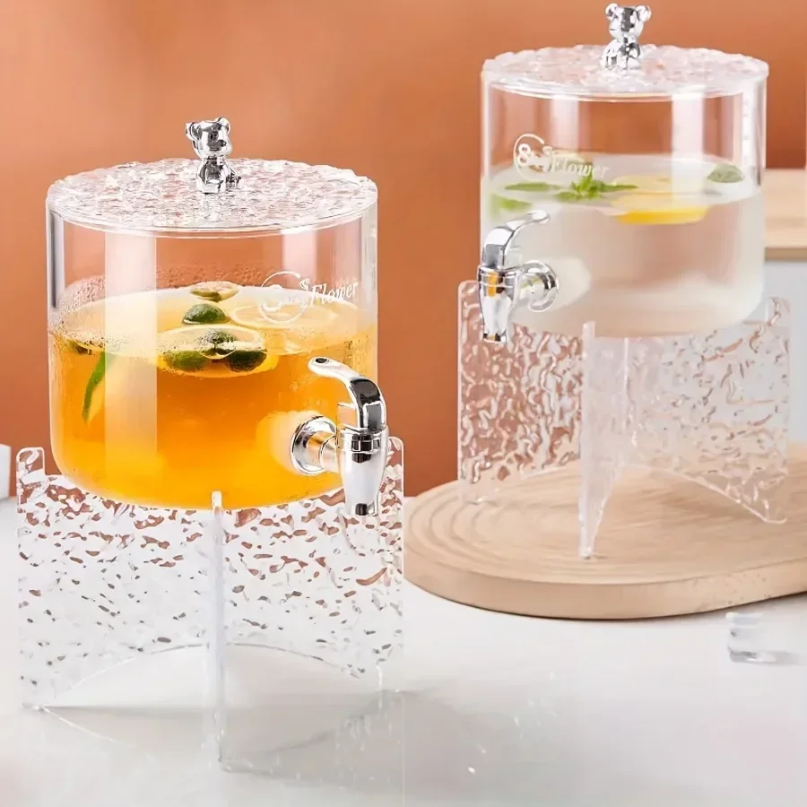 Water Kettle Large Capacity Refrigerator Glass water bottle Water with Faucet Heat-resistant Cold Resistant Kitchen Utensils
Water Kettle Large Capacity Refrigerator Glass water bottle Water with Faucet Heat-resistant Cold Resistant Kitchen Utensils