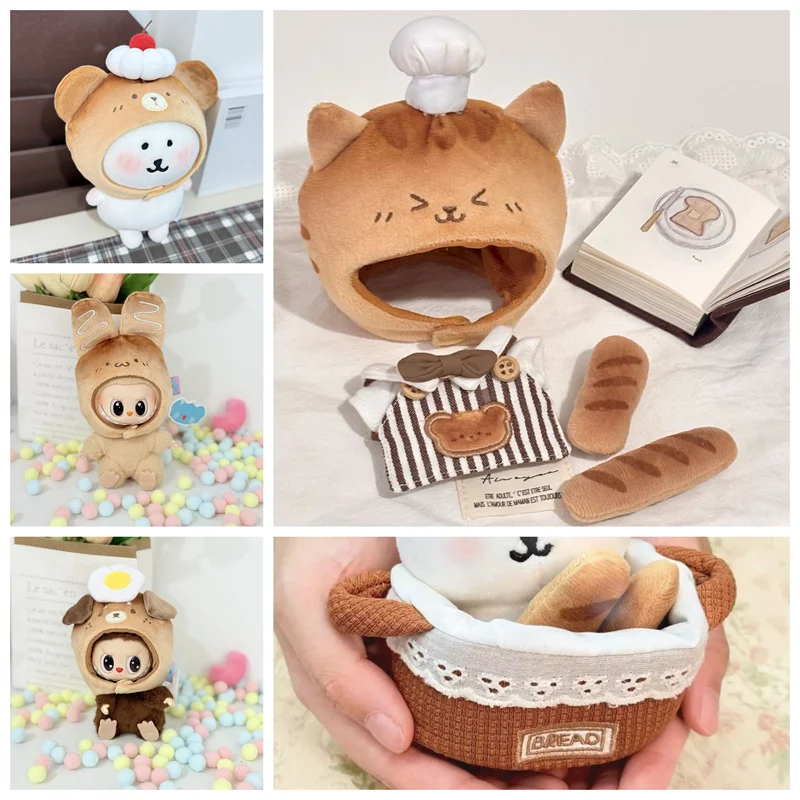 10/20cm Kawaii Mini Idol Doll Clothes Cute Burnt Toast Strawberry Bread Hat Plush Doll Clothes Accessories Fans Collection Gifts
10/20cm Kawaii Mini Idol Doll Clothes Cute Burnt Toast Strawberry Bread Hat Plush Doll Clothes Accessories Fans Collection Gifts