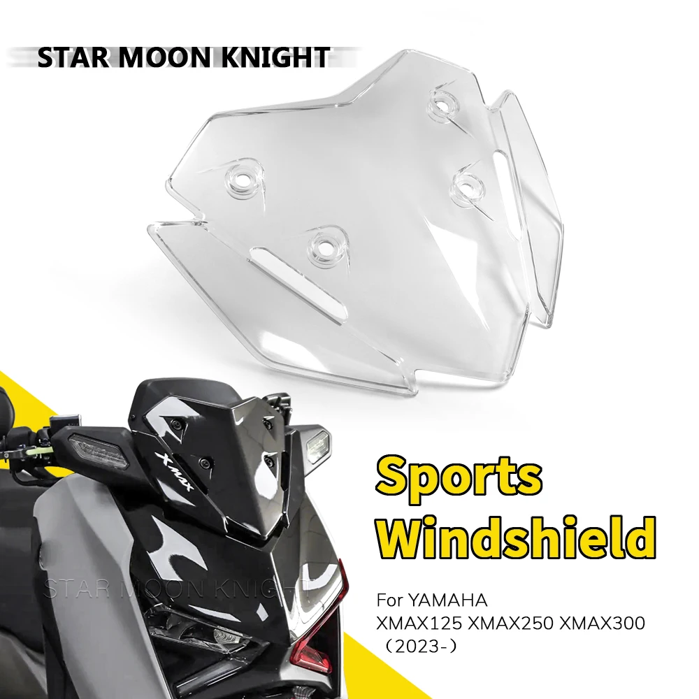Motorcycle Sports Visor Windshield Windscreen Wind Shield Deflectore Screen For YAMAHA XMAX125 XMAX250 XMAX300 XMAX X MAX 2023-
Motorcycle Sports Visor Windshield Windscreen Wind Shield Deflectore Screen For YAMAHA XMAX125 XMAX250 XMAX300 XMAX X MAX 2023-