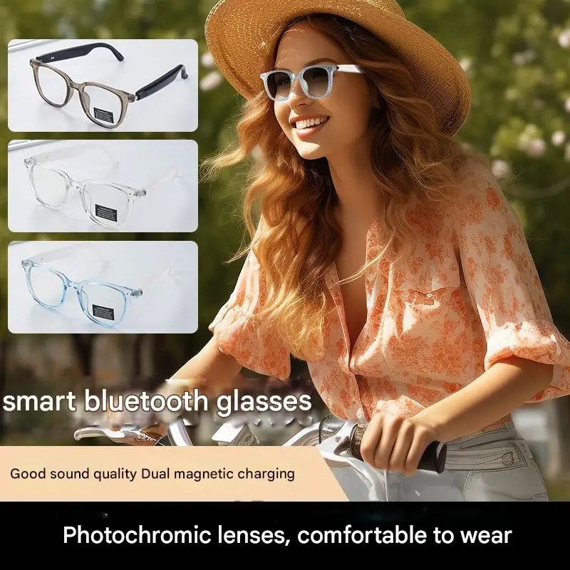 Умные очки Bluetooth градиентные цветные очки с защитой от синего света и ультрафиолета, прослушивание музыки, вызовы, прозрачные линзы
Умные очки Bluetooth градиентные цветные очки с защитой от синего света и ультрафиолета, прослушивание музыки, вызовы, прозрачные линзы