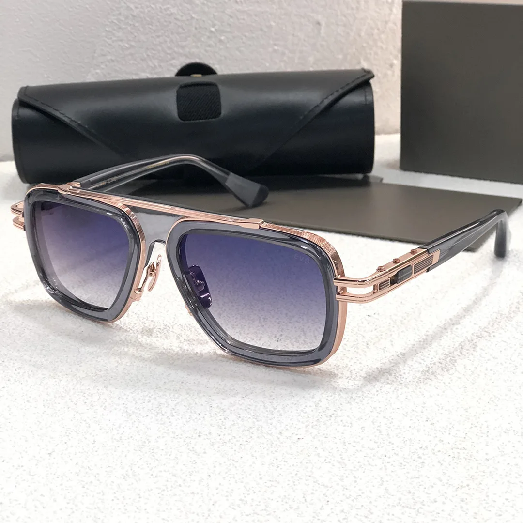 DT DTS403 Top Quality Fashionable Light Luxury Square UVblocking Gradient Sunglasses for Men Women Vacation
DT DTS403 Top Quality Fashionable Light Luxury Square UVblocking Gradient Sunglasses for Men Women Vacation