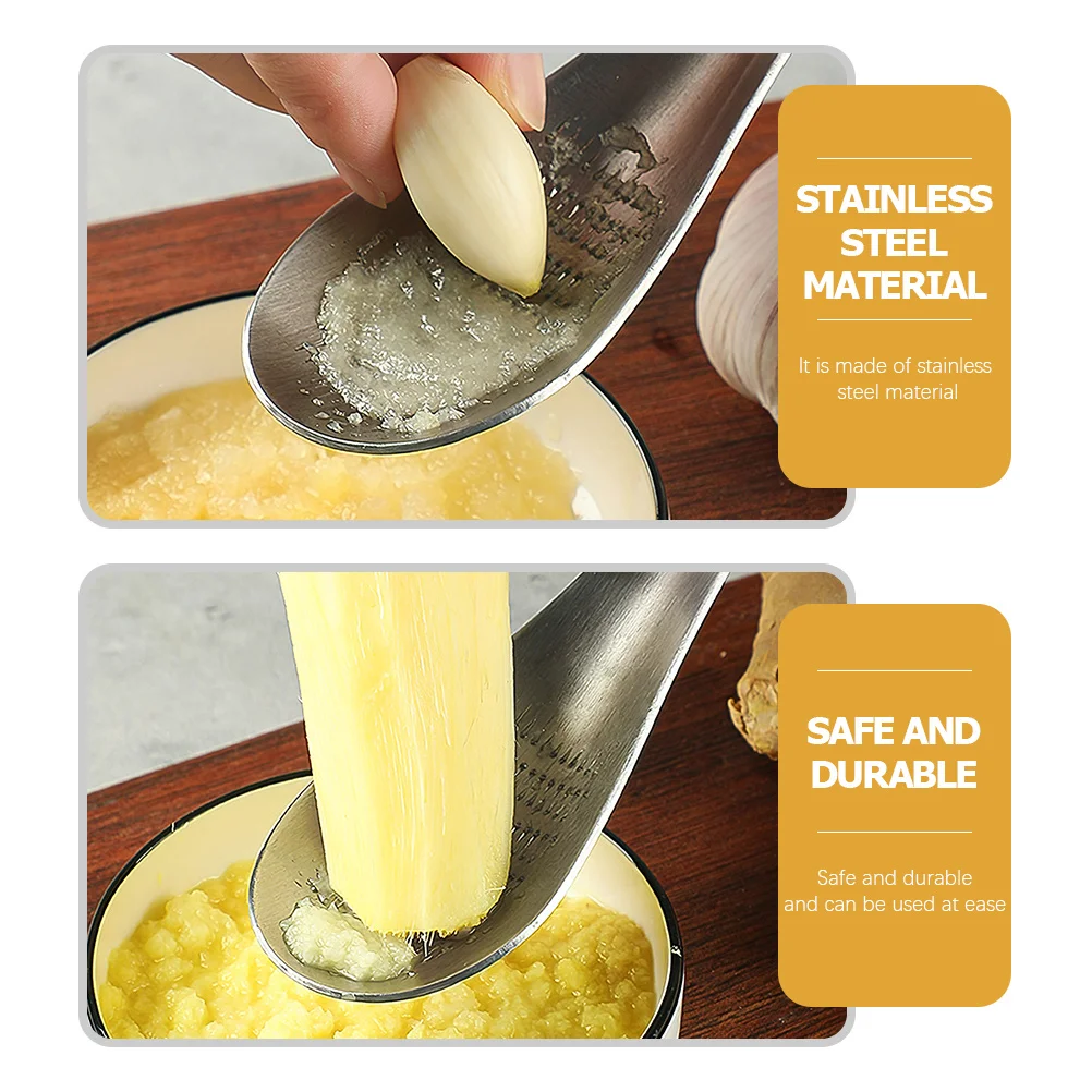 3Pcs Multi-Function Spoon Shaped Food Grater Stainless Steel Garlic and Ginger Mincer for Baby Complementary Meals Home Kitchen
3Pcs Multi-Function Spoon Shaped Food Grater Stainless Steel Garlic and Ginger Mincer for Baby Complementary Meals Home Kitchen