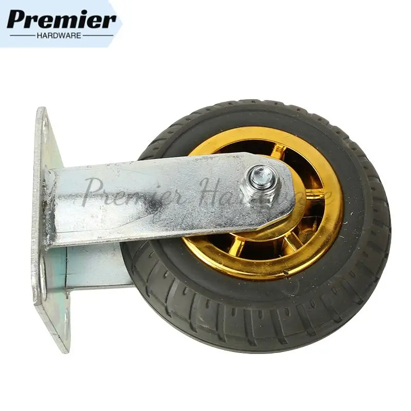 6-inch Fully Rubber Fixed Caster with Impact Absorption & Wear Resistance – Ideal for Food Trucks Tool Trucks Shelves
6-inch Fully Rubber Fixed Caster with Impact Absorption & Wear Resistance – Ideal for Food Trucks Tool Trucks Shelves