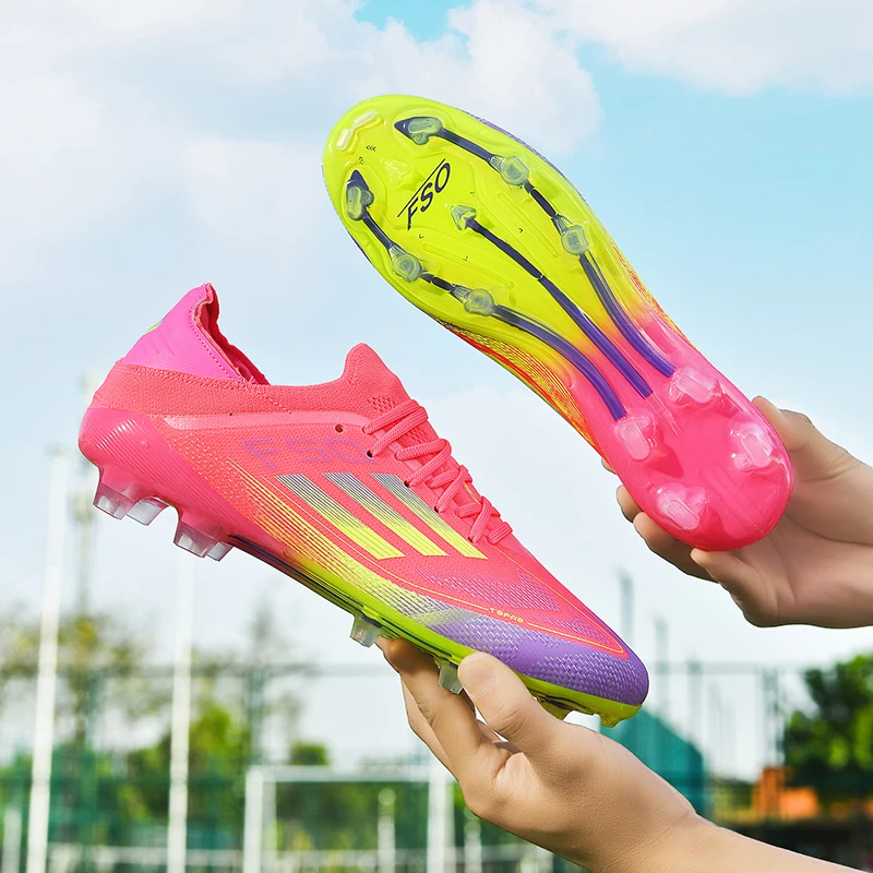 Outdoor Men Football Field Boots Society Cleats Soccer Shoes Professional Long Spikes Football Shoes Sneaker Grass Training
Outdoor Men Football Field Boots Society Cleats Soccer Shoes Professional Long Spikes Football Shoes Sneaker Grass Training