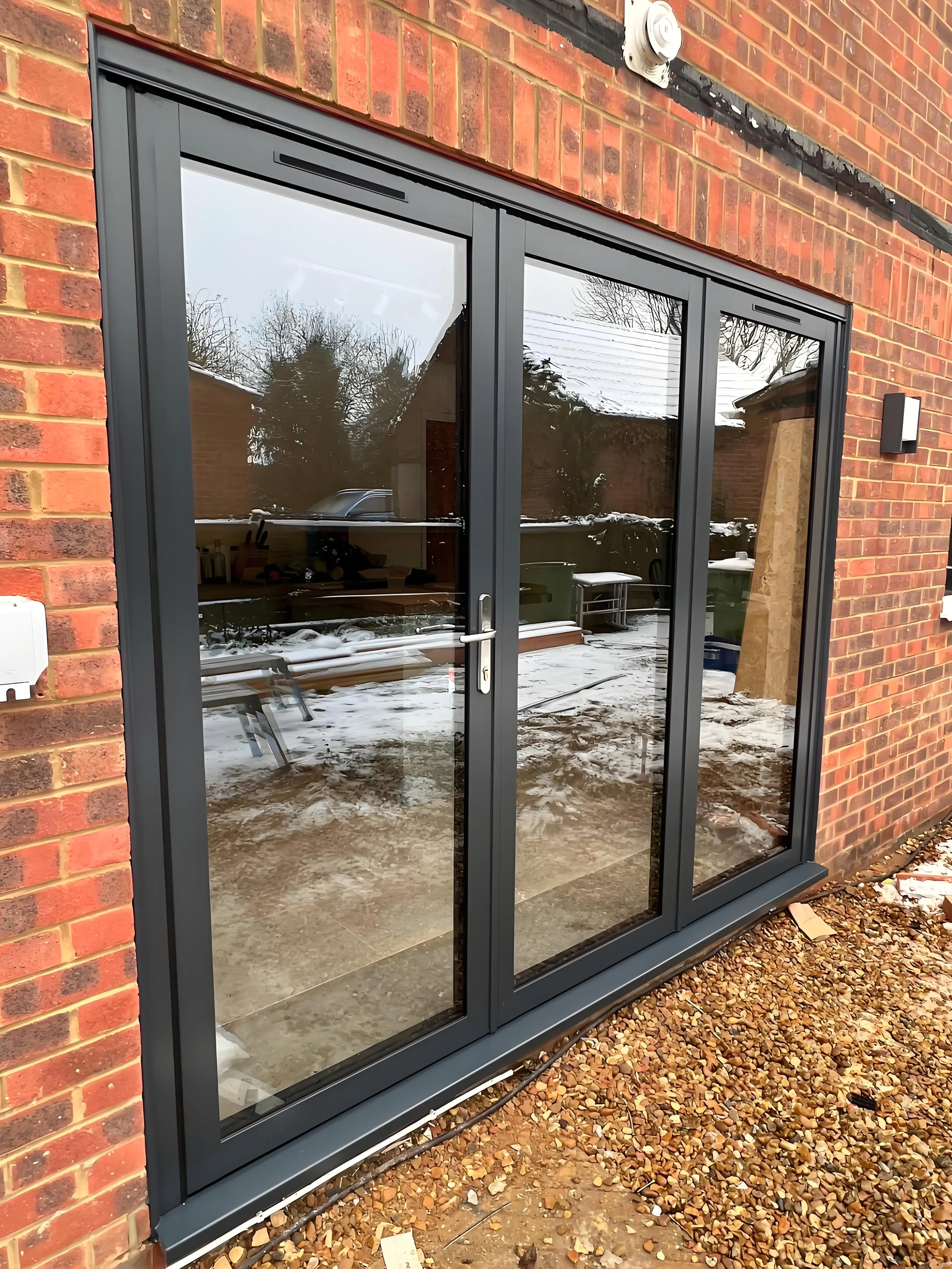 Folding Accordion Door Sliding Bi-Fold Front Garden Door Tempered Thermal Break Aluminum Profile Alloy Double Glazed Home Decor
Folding Accordion Door Sliding Bi-Fold Front Garden Door Tempered Thermal Break Aluminum Profile Alloy Double Glazed Home Decor