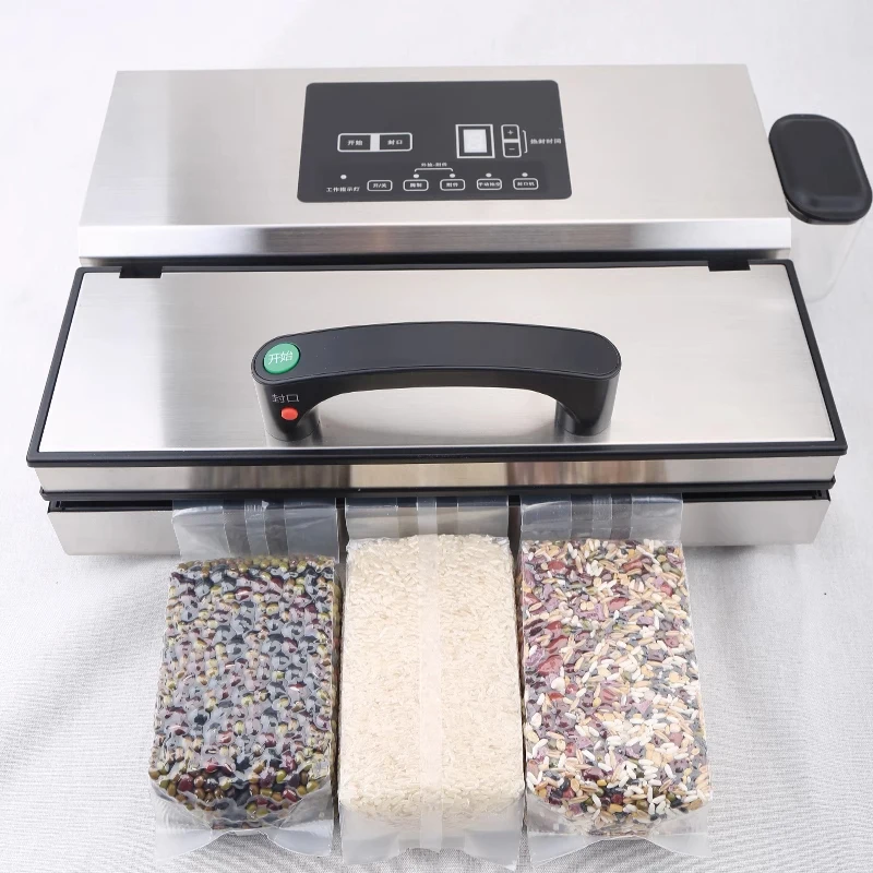 Машина для вакуумной упаковки пищевых продуктов Упаковочная машина для сохранения свежести VC1/VC2 Вакуумный упаковщик Коммерческая машина для упаковки пищевых продуктов высокой мощности
Машина для вакуумной упаковки пищевых продуктов Упаковочная машина для сохранения свежести VC1/VC2 Вакуумный упаковщик Коммерческая машина для упаковки пищевых продуктов высокой мощности