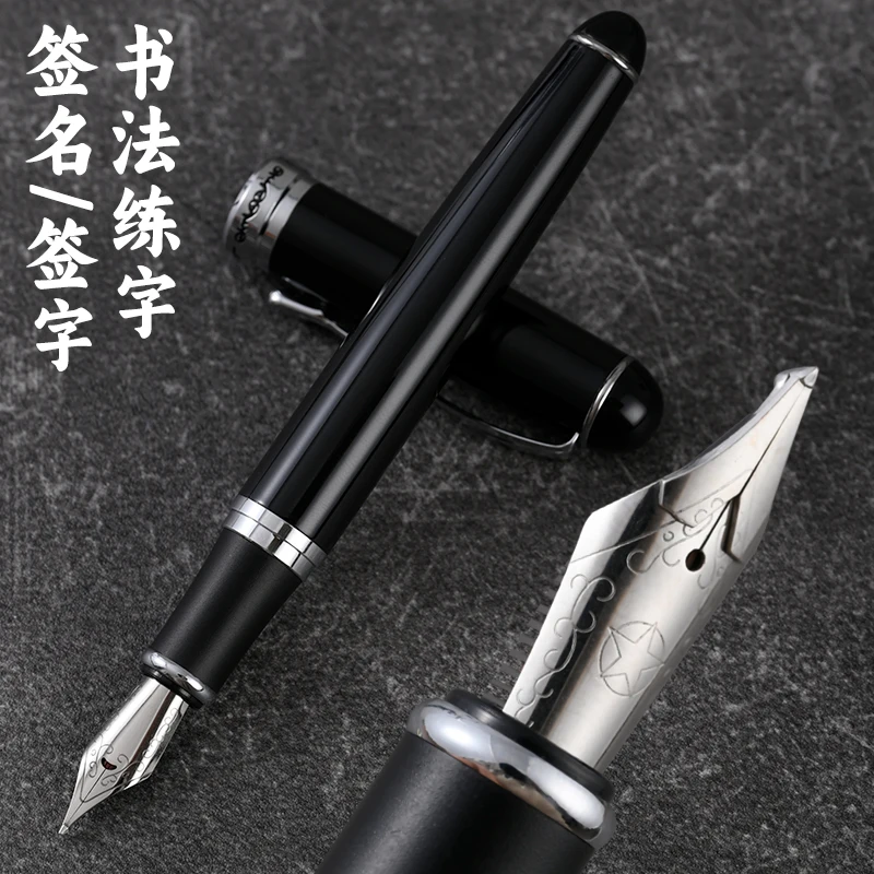 Jinhao 750 чрезвычайно толстый ручной работы полированный гигантский перо 4,0 мм перьевая ручка двойной длинный нож для специального письма каллиграфии
Jinhao 750 чрезвычайно толстый ручной работы полированный гигантский перо 4,0 мм перьевая ручка двойной длинный нож для специального письма каллиграфии