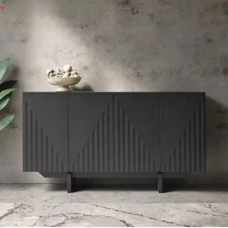 Medieval style dining side cabinet, simple walnut storage, multi-layer cabinet with door, household tea cabinet, wall partition
Medieval style dining side cabinet, simple walnut storage, multi-layer cabinet with door, household tea cabinet, wall partition