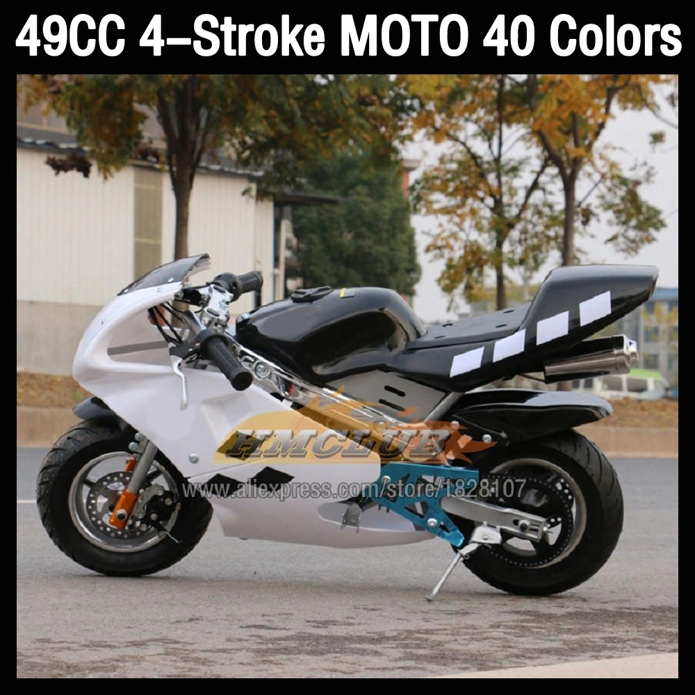 HOT 49CC 4Stroke Gasoline Motorcycle Dirt Bike Smalll Small-scale Small-sized Miniature Minitype Microcode Force Power Motorbike
HOT 49CC 4Stroke Gasoline Motorcycle Dirt Bike Smalll Small-scale Small-sized Miniature Minitype Microcode Force Power Motorbike