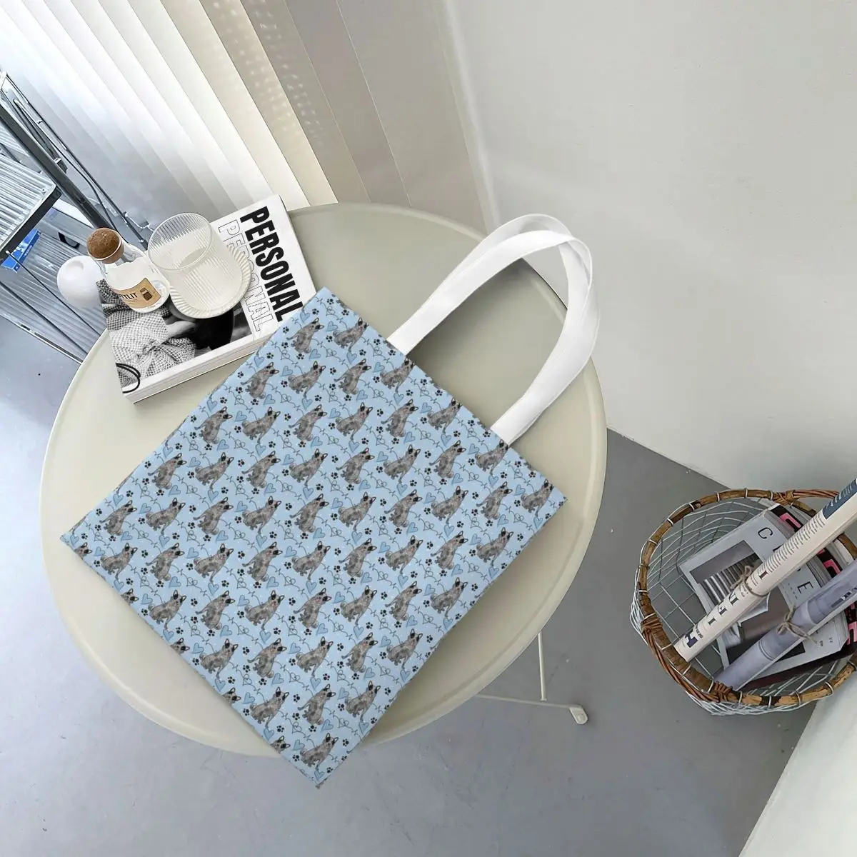 LOVE Blue Heeler Australian Cattle Dog 1 Shopping Bags Canvas The Tote Bag Folding for Women Shoulder Tote Travel Handbag
LOVE Blue Heeler Australian Cattle Dog 1 Shopping Bags Canvas The Tote Bag Folding for Women Shoulder Tote Travel Handbag