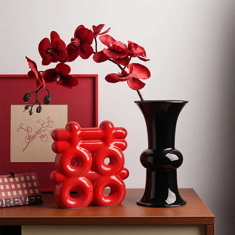 Ceramic "Double Happiness" Vase Floral Decor, Elegant Living Room & Wedding Room Setup. Home Decor Items, Décoration Maison
Ceramic "Double Happiness" Vase Floral Decor, Elegant Living Room & Wedding Room Setup. Home Decor Items, Décoration Maison