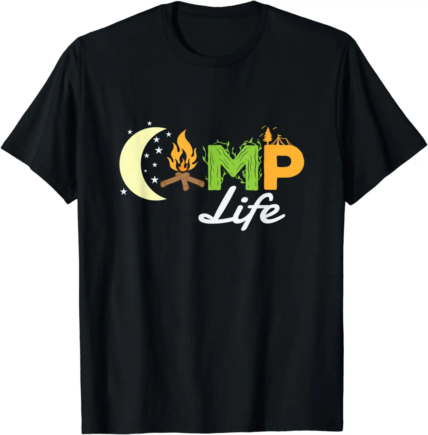 Camping Funny Camp Life T-Shirt Men Clothing for Hiking Travel Picnic Vintage T Shirt Lightweight Unisex Summer Short Sleeve
Camping Funny Camp Life T-Shirt Men Clothing for Hiking Travel Picnic Vintage T Shirt Lightweight Unisex Summer Short Sleeve