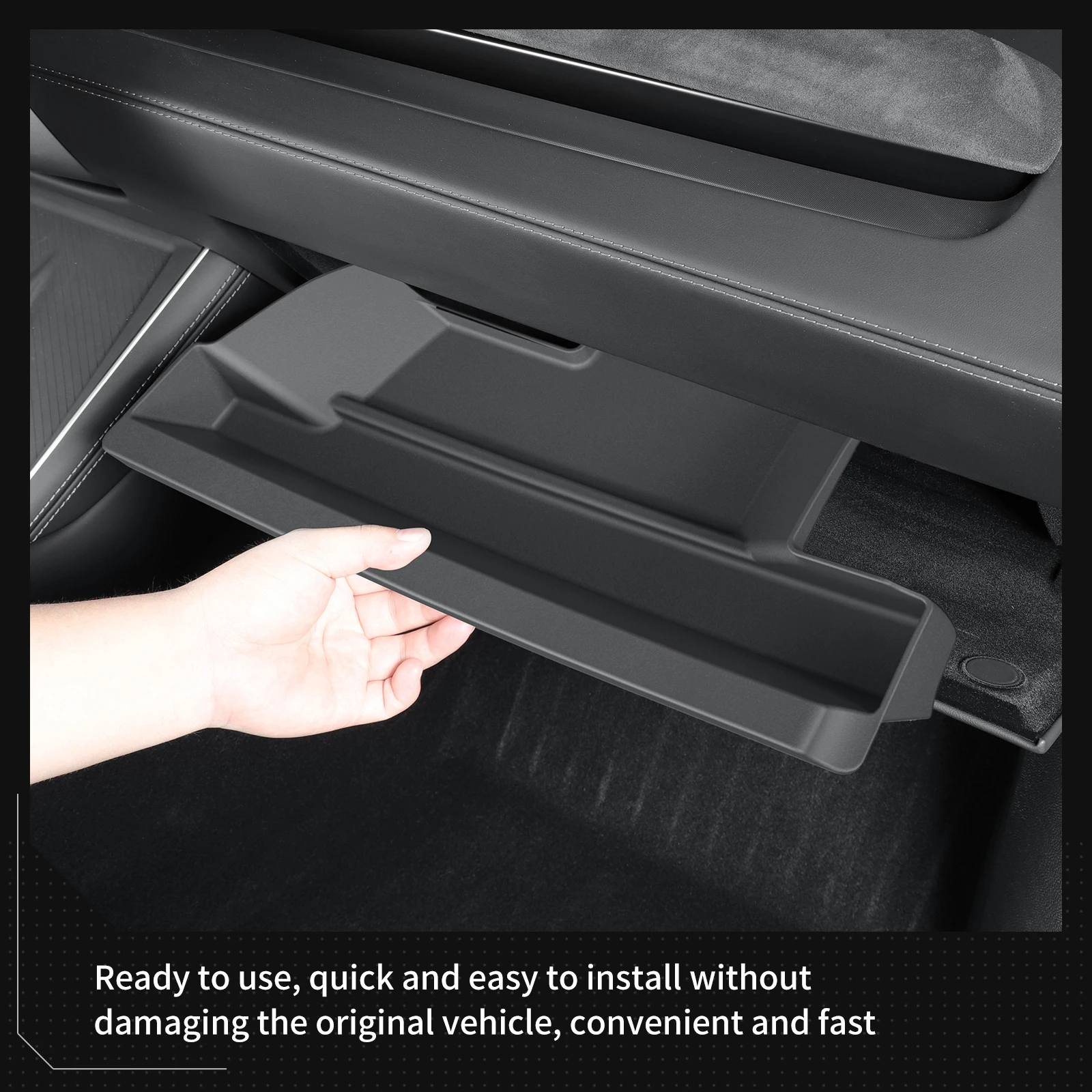 LUCKEASY for Tesla Model Y Launch 2025 Juniper Car Storage Box Car Glove Box Tray Pallet Case Organizer Accessories Tray TPE
LUCKEASY for Tesla Model Y Launch 2025 Juniper Car Storage Box Car Glove Box Tray Pallet Case Organizer Accessories Tray TPE