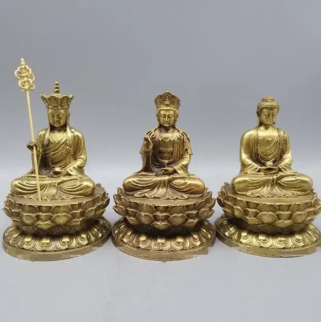 Китайская латунная статуя Будды Шакьямуни Кsitigarbha Гуаньинь Бодхисаттва Набор статуй Медь
Китайская латунная статуя Будды Шакьямуни Кsitigarbha Гуаньинь Бодхисаттва Набор статуй Медь