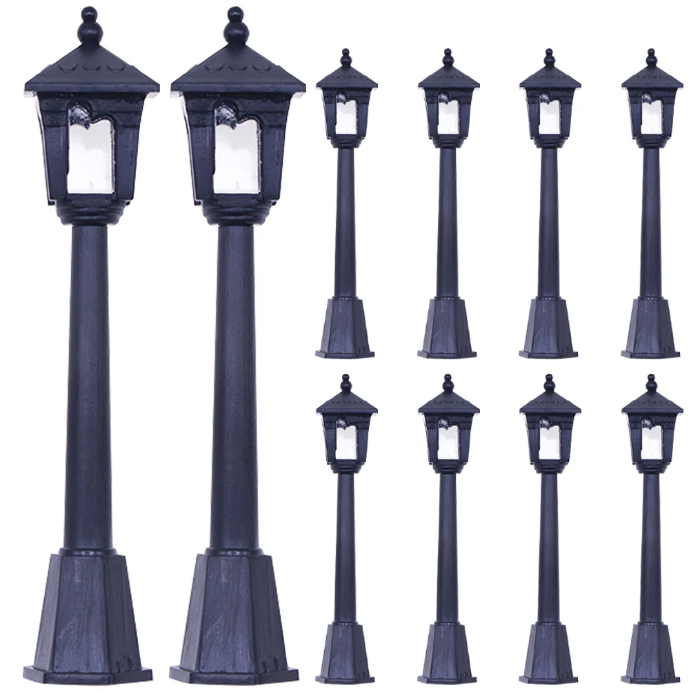 10 Pcs Dollhouse Light Lamp Street Train outside Lantern for Retro Decor Toy Mini Simulation Decorate
10 Pcs Dollhouse Light Lamp Street Train outside Lantern for Retro Decor Toy Mini Simulation Decorate