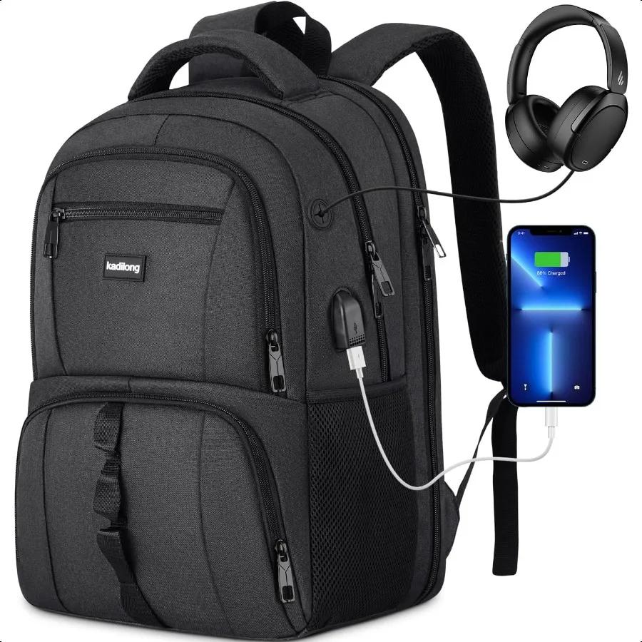 Laptop Backpack for Men WomenCollege School Bookbags Computer Bag Gift for Teenage Boys Girls Busin Travel Back Pack Anti Theft
Laptop Backpack for Men WomenCollege School Bookbags Computer Bag Gift for Teenage Boys Girls Busin Travel Back Pack Anti Theft