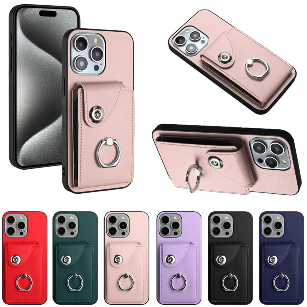 Leather Ring Back Cover For iPhone 15 14 13 12 11 Pro Max 5G Luxury Case For iPhone 13 Mini X XS XR 7 8 Plus SE 2022 Funda
Leather Ring Back Cover For iPhone 15 14 13 12 11 Pro Max 5G Luxury Case For iPhone 13 Mini X XS XR 7 8 Plus SE 2022 Funda