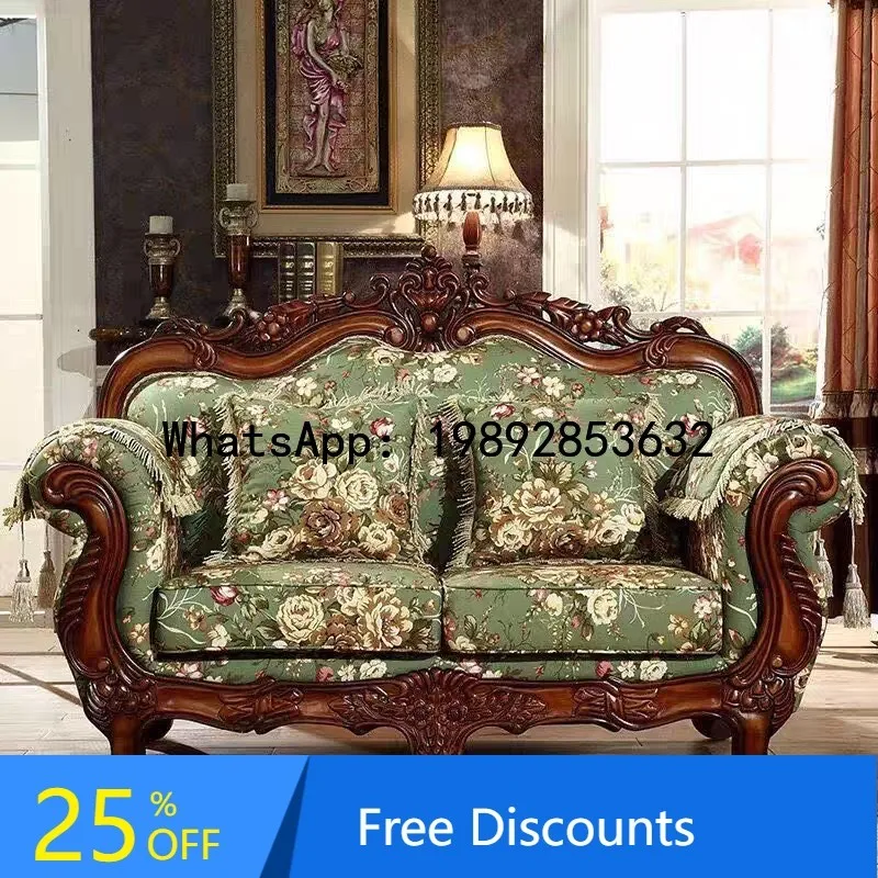 B1 Removable Fabric Sofa Solid Wood High-end Furniture American Style Living Room Villa 123 Set
B1 Removable Fabric Sofa Solid Wood High-end Furniture American Style Living Room Villa 123 Set