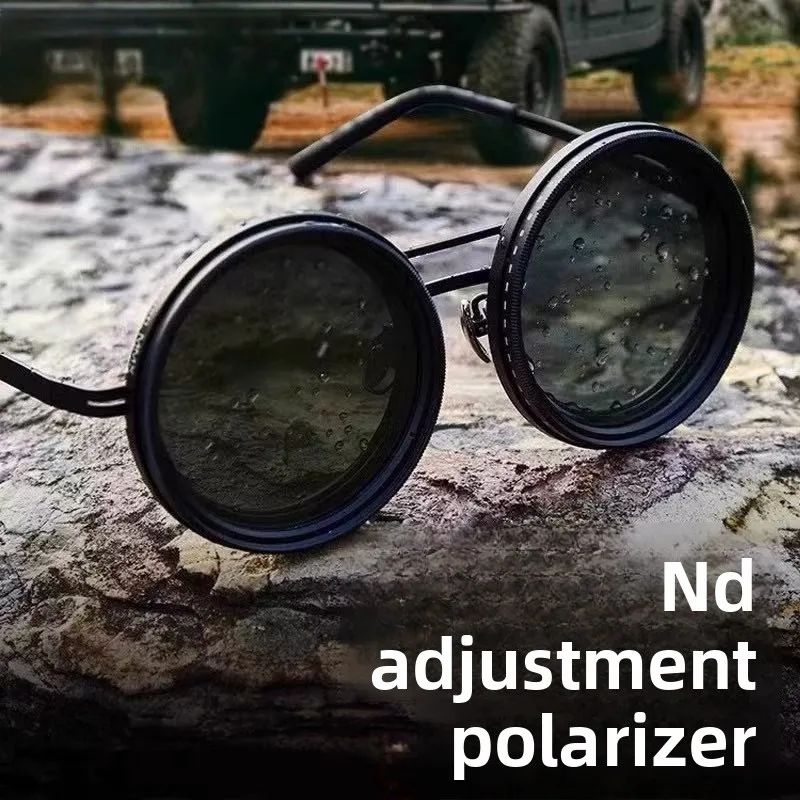 New manually dimmable high-end sunglasses for outdoor sun protection and travel, men's and women's fashionable sunglasses
New manually dimmable high-end sunglasses for outdoor sun protection and travel, men's and women's fashionable sunglasses
