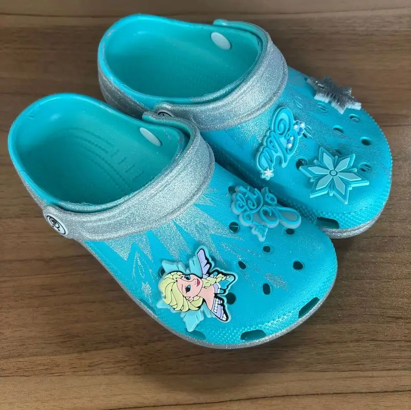 Frozen Princess Elsa Anime Movies Kids Hole Shoes Cartoon Cute Anti Frozen Anti Slip Breathable Beach Shoes Sandals Girls Gifts
Frozen Princess Elsa Anime Movies Kids Hole Shoes Cartoon Cute Anti Frozen Anti Slip Breathable Beach Shoes Sandals Girls Gifts