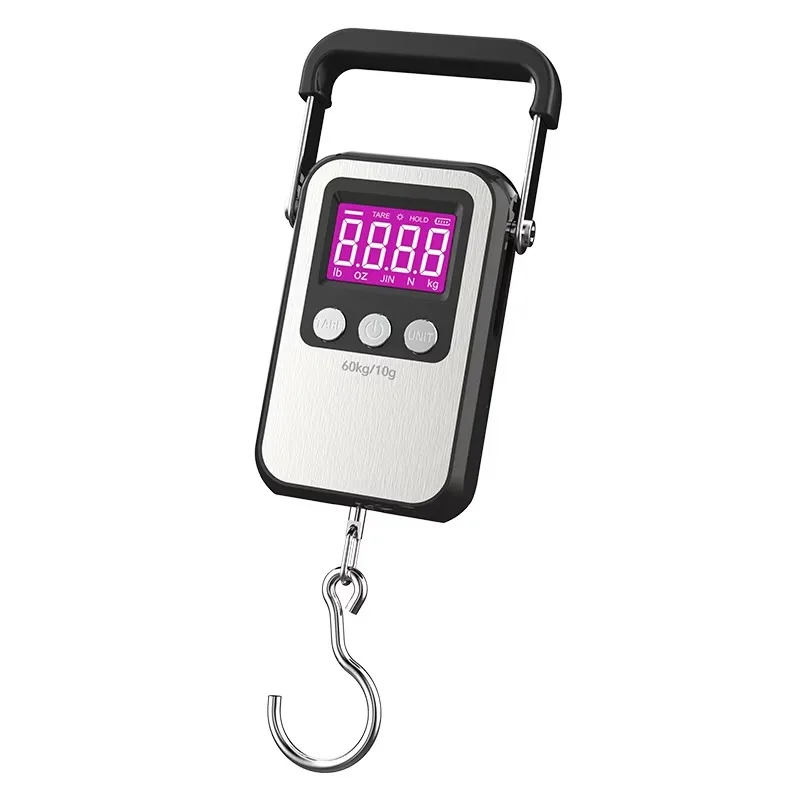 60kg 10g Digital Luggage Scale Electronic Hanging Hook LCD Display Weighing Balance for Travel Fishing
60kg 10g Digital Luggage Scale Electronic Hanging Hook LCD Display Weighing Balance for Travel Fishing