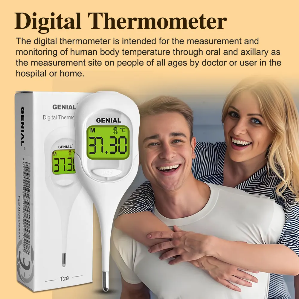 Цифровой термометр 9S для детей, детей и взрослых, считывания цветовых кодиров, устный, детский ректальный термометр или под руку
Цифровой термометр 9S для детей, детей и взрослых, считывания цветовых кодиров, устный, детский ректальный термометр или под руку