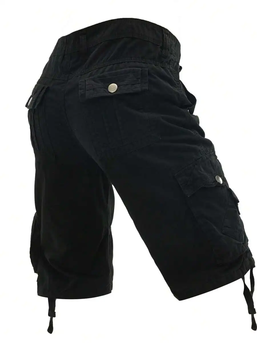Mens Cotton Washed Cargo Shorts With Flap Pockets Casual Regular Fit Breathable Outdoor Daily Wear
Mens Cotton Washed Cargo Shorts With Flap Pockets Casual Regular Fit Breathable Outdoor Daily Wear