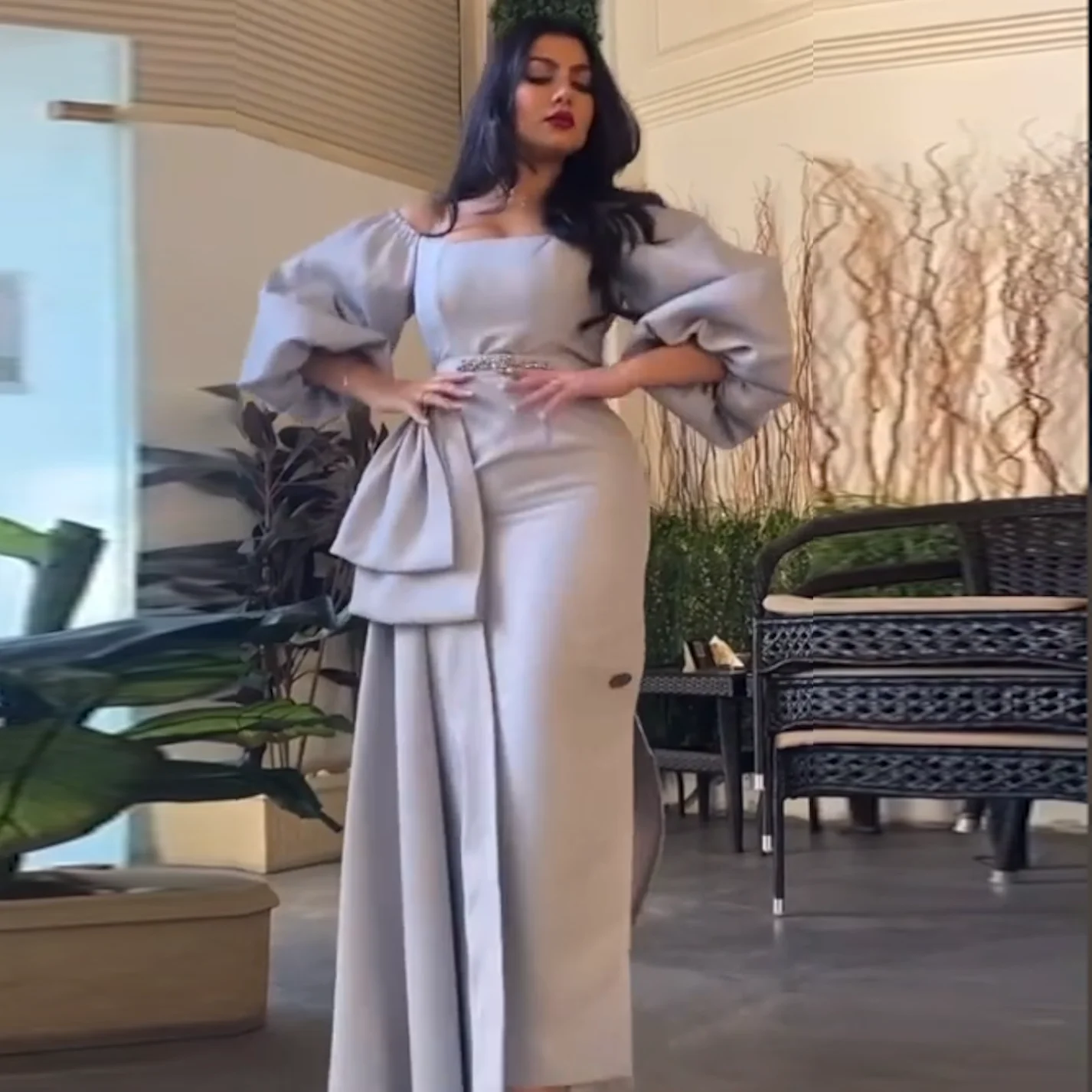 ROSELLA Classic Straight Square Neckline Ankle Length Three Quarter Zipper Up Women Formal Evening Dress Prom Gown New 2023
ROSELLA Classic Straight Square Neckline Ankle Length Three Quarter Zipper Up Women Formal Evening Dress Prom Gown New 2023