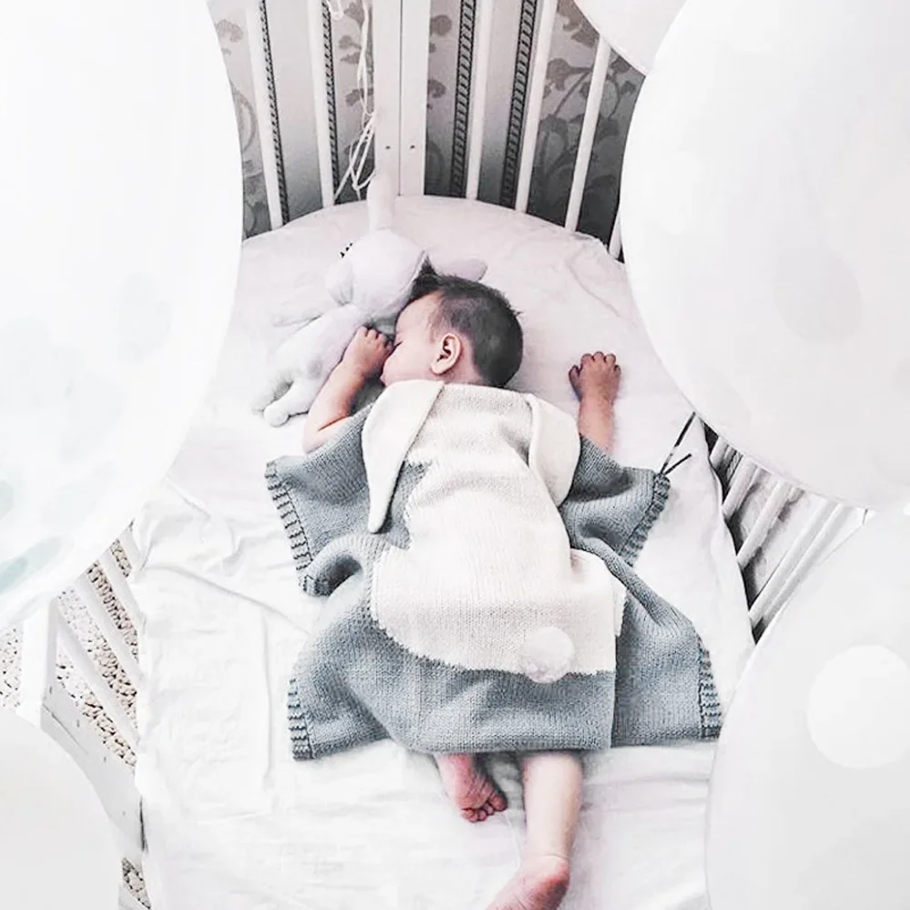 2023 Bunny ears blankets three-dimensional rabbit clothes children's knitted infant baby spring winter sleepBlanket
2023 Bunny ears blankets three-dimensional rabbit clothes children's knitted infant baby spring winter sleepBlanket