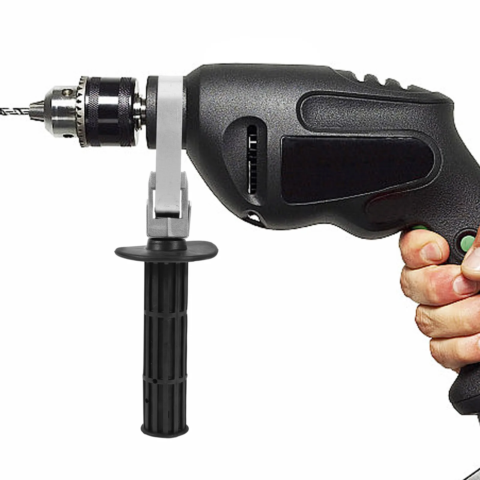 Electric Hammer Front Handle Hollow Ergonomic Auxiliary Handle for Impact Drills and Electric Hammers Heavy-Duty Metal Plastic
Electric Hammer Front Handle Hollow Ergonomic Auxiliary Handle for Impact Drills and Electric Hammers Heavy-Duty Metal Plastic