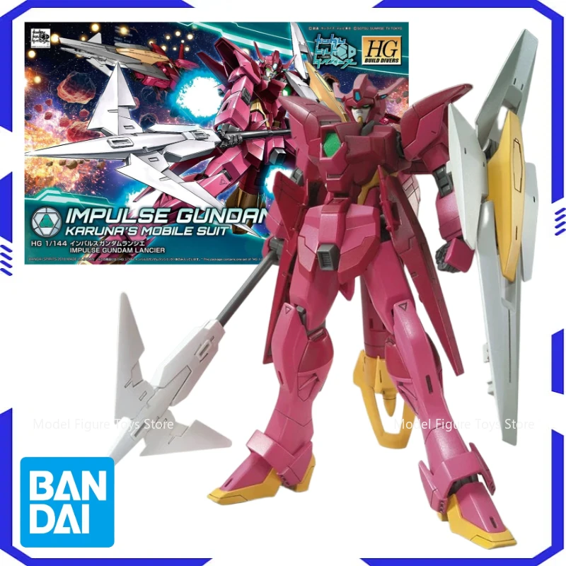 Bandai Genuíno 1/144 HG-Impulse Gundam Lancier Kit Anime Warrior Component Anime Character Toys Boy Holiday Gifts
Bandai Genuíno 1/144 HG-Impulse Gundam Lancier Kit Anime Warrior Component Anime Character Toys Boy Holiday Gifts