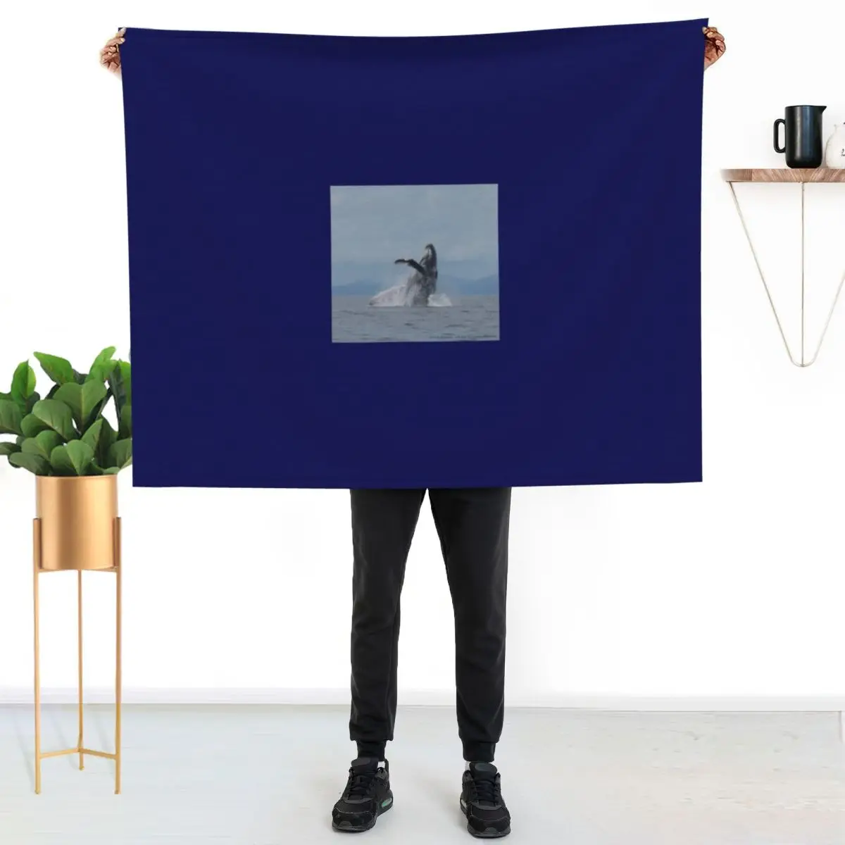 Humpback Whale Breach Throw Blanket Outdoor Soft Blanket for Picnic Beach Camping
Humpback Whale Breach Throw Blanket Outdoor Soft Blanket for Picnic Beach Camping