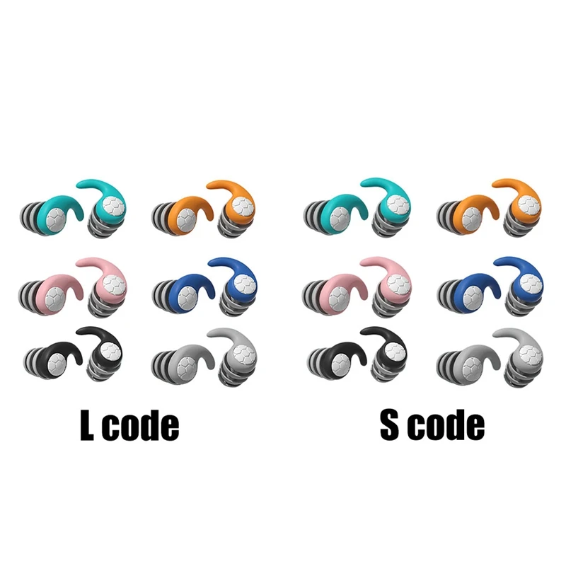 6Pair Noise Canceling Earplugs Traveling Earplugs For Sleeping Swimming Studying Traveling L
6Pair Noise Canceling Earplugs Traveling Earplugs For Sleeping Swimming Studying Traveling L