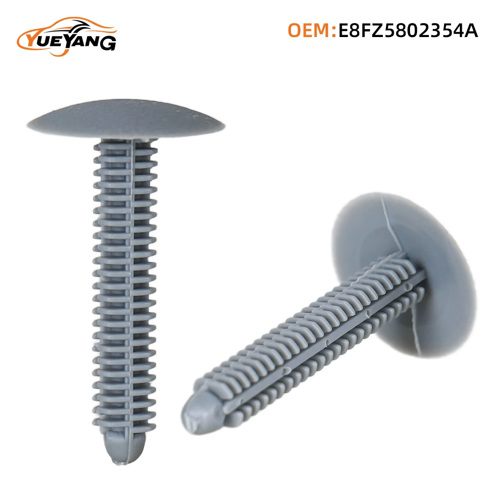 YUEYANG E8FZ5802354A Tree-Shape Push-in Rivet Clip for Door Trim Molding Compatible Panel Retaine Clip For Ford AWR2539SMK
YUEYANG E8FZ5802354A Tree-Shape Push-in Rivet Clip for Door Trim Molding Compatible Panel Retaine Clip For Ford AWR2539SMK