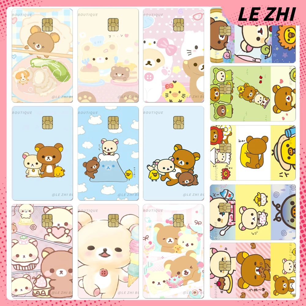Lovely Cartoon Rilakkuma Credit Card Debit Card Cover Skin Stickers Diy Waterproof Protective Small Chip Sticker Birthday Gift
Lovely Cartoon Rilakkuma Credit Card Debit Card Cover Skin Stickers Diy Waterproof Protective Small Chip Sticker Birthday Gift