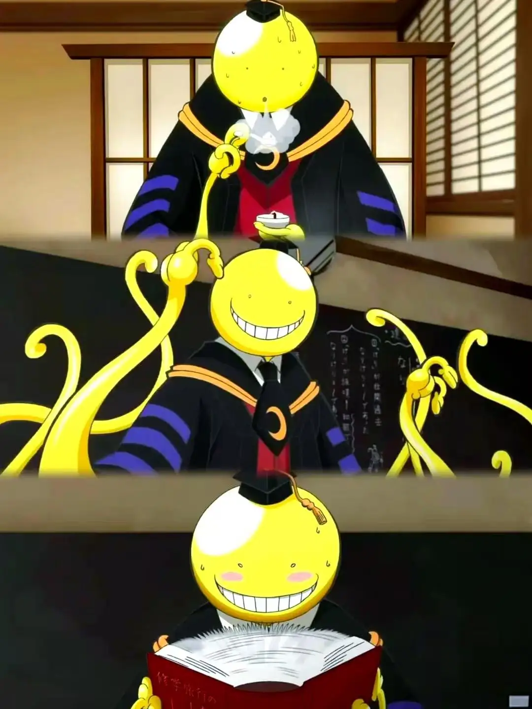 Cosplay costume sensei from Classroom humanized anime set suitable for Halloween and Christmas
Cosplay costume sensei from Classroom humanized anime set suitable for Halloween and Christmas