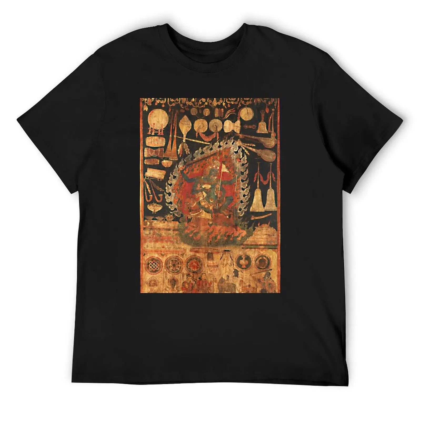 Mandala 75 Goddess Palden Lhamo T-Shirt Funny t-shirts summer top Blouse funny t shirts men
Mandala 75 Goddess Palden Lhamo T-Shirt Funny t-shirts summer top Blouse funny t shirts men