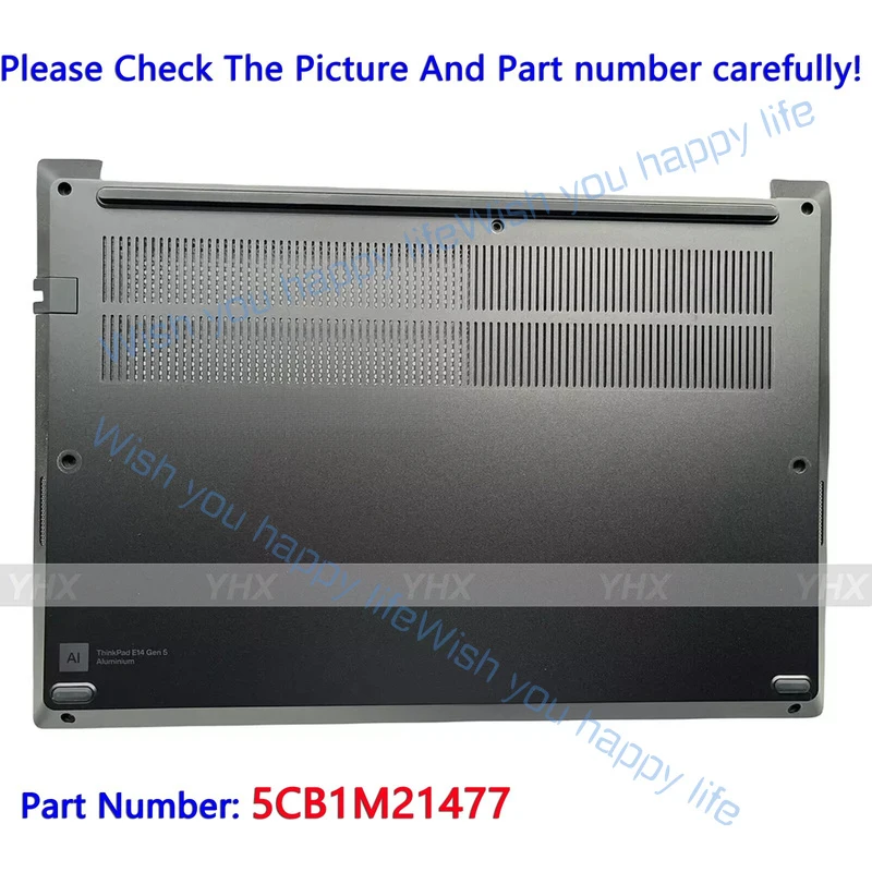 L... New Bottom D Cover Base Lower Case AL For ThinkPad E14 Gen5 21JK 21JL 5CB1M21477
L... New Bottom D Cover Base Lower Case AL For ThinkPad E14 Gen5 21JK 21JL 5CB1M21477