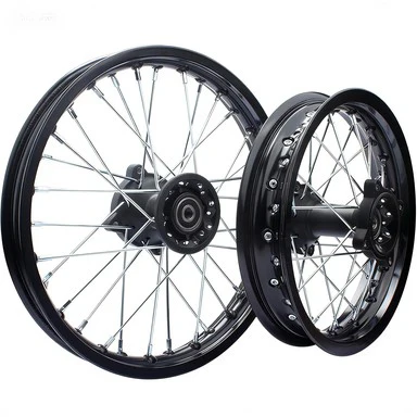 Dirt Bike Wheels Rims Set 12/14/17 Inch Front & Rear Black Aluminum Spoked Wheel Hub for 50-160CC CRF BBR XR Off-Road Motorcycle
Dirt Bike Wheels Rims Set 12/14/17 Inch Front & Rear Black Aluminum Spoked Wheel Hub for 50-160CC CRF BBR XR Off-Road Motorcycle