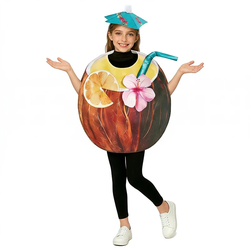 Punch Pina Colada Rum Tropical Coquito Margarita Halloween Fancy Dress Up Party Cosplay Girls Coconut Cocktail Drink Costume
Punch Pina Colada Rum Tropical Coquito Margarita Halloween Fancy Dress Up Party Cosplay Girls Coconut Cocktail Drink Costume
