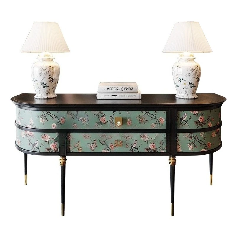 Solid wood storage cabinet / drawer entryway cabinet / neoclassical hand-painted cabinet / multi-functional
Solid wood storage cabinet / drawer entryway cabinet / neoclassical hand-painted cabinet / multi-functional