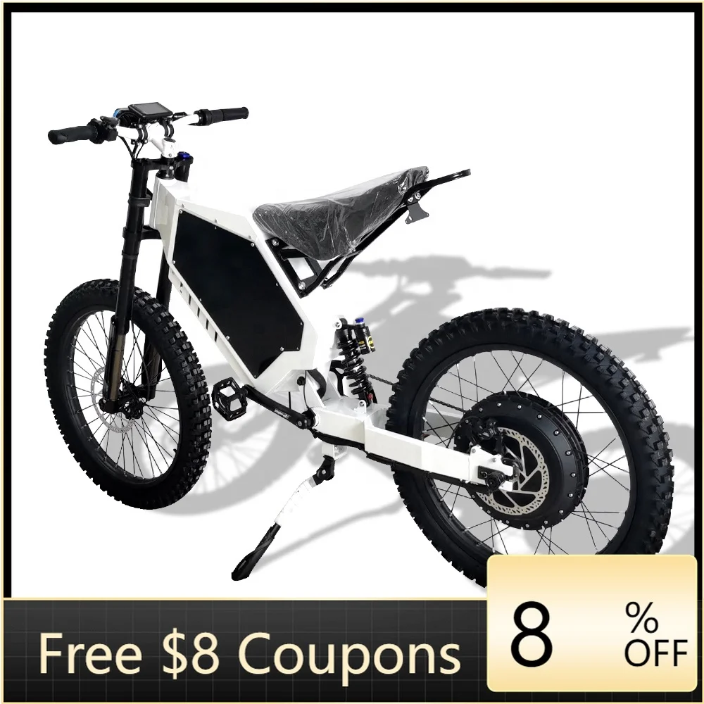 STLF 2024 off Road Electric Bicycle 5000w 8000w 12000w 15000w Powerful Electric Mountain Bike Electric Bikes for Sale
STLF 2024 off Road Electric Bicycle 5000w 8000w 12000w 15000w Powerful Electric Mountain Bike Electric Bikes for Sale