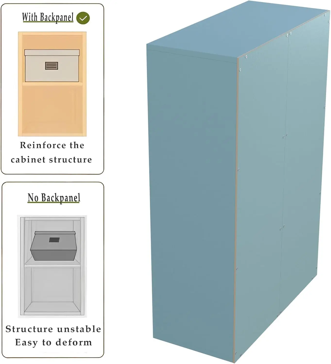 6-Cube Storage Shelf Bookcase - Wooden 3-Tier Floor Standing Open Bookshelf For Home And Office, Display Cabinet, Light Blue 
6-Cube Storage Shelf Bookcase - Wooden 3-Tier Floor Standing Open Bookshelf For Home And Office, Display Cabinet, Light Blue