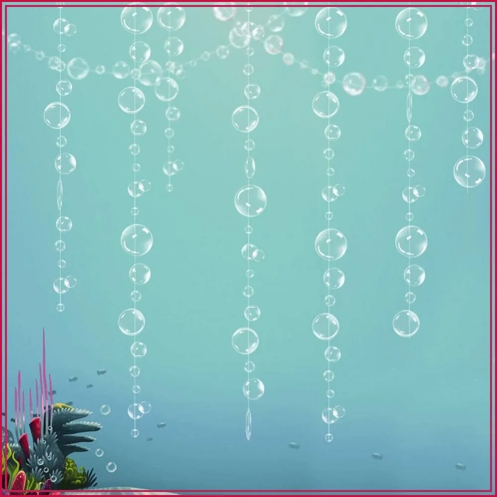 Under the Sea Bubble Garland Decorations Ocean Party Supplies Nautical Beach Backdrop Mermaid Birthday Hanging Streamer
Under the Sea Bubble Garland Decorations Ocean Party Supplies Nautical Beach Backdrop Mermaid Birthday Hanging Streamer