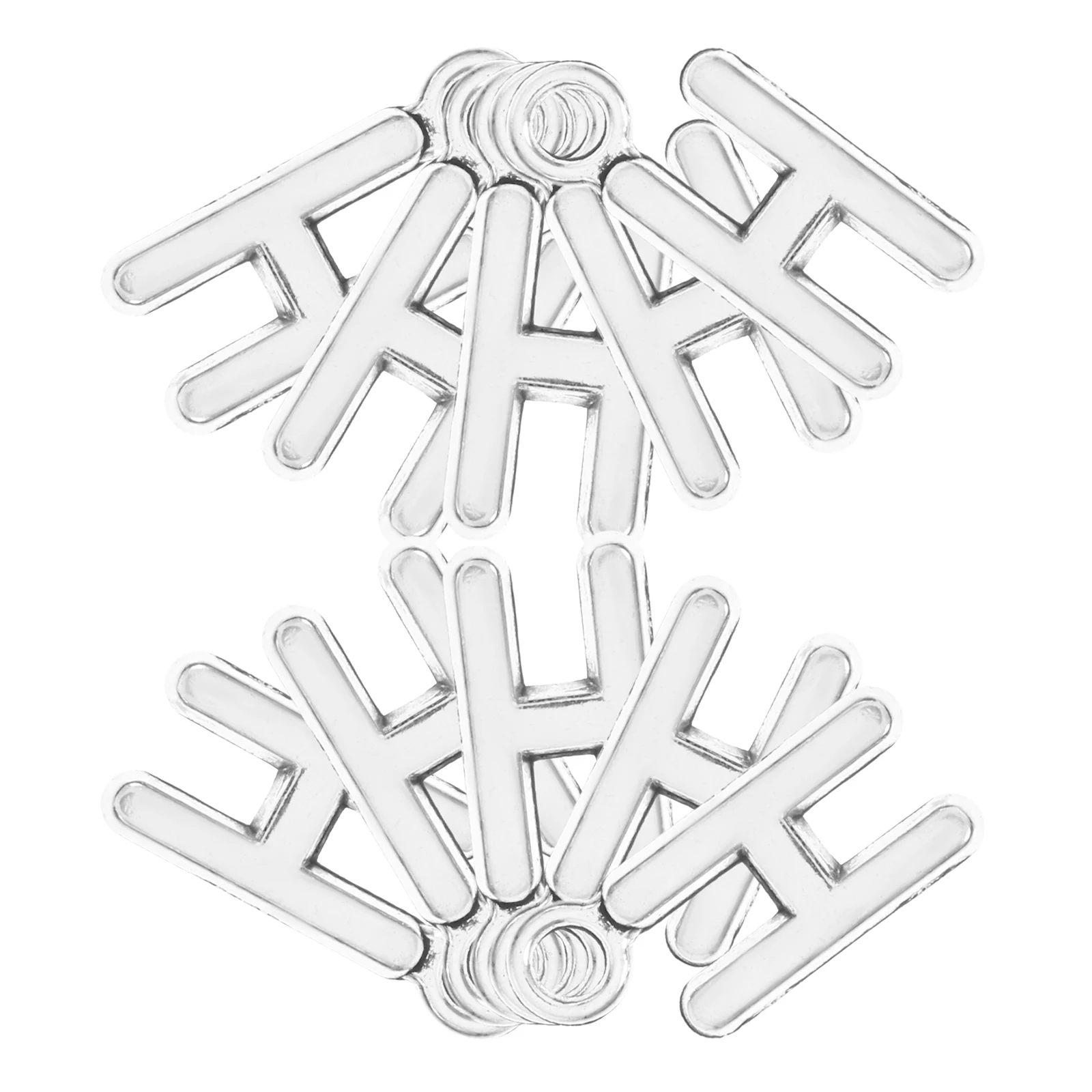50pcs Alloy Letter Charms for DIY Necklace Bracelet Earrings Silver Initial Jewelry Making Pendants Creative Gifts
50pcs Alloy Letter Charms for DIY Necklace Bracelet Earrings Silver Initial Jewelry Making Pendants Creative Gifts