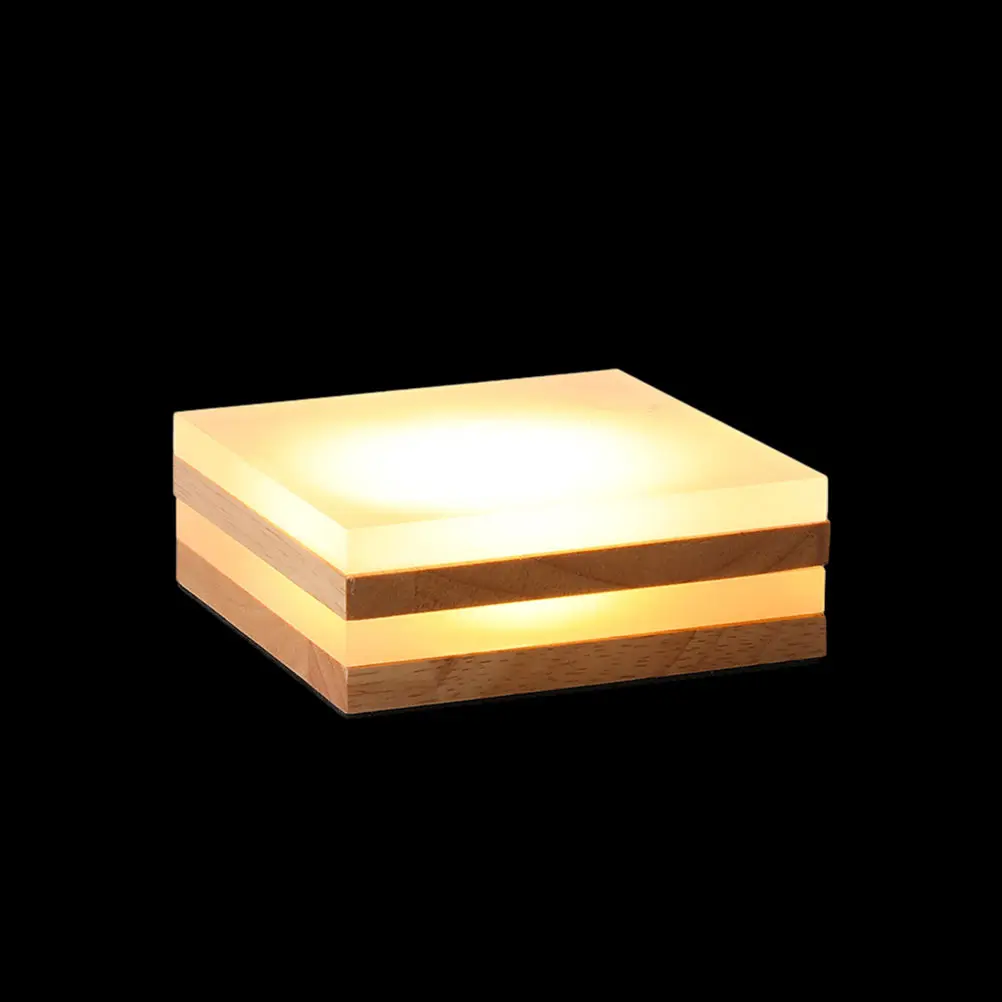 LED Night Light Wooden Base Bonsai Desk Decor Bedroom Adornment Creative Design Durable Home Decor Glowing Bonsai Base
LED Night Light Wooden Base Bonsai Desk Decor Bedroom Adornment Creative Design Durable Home Decor Glowing Bonsai Base