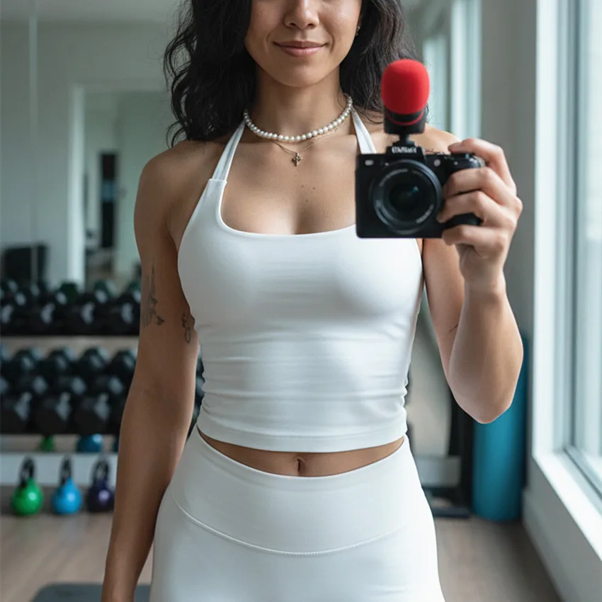 Nologo Drompact Pad Halter Top Gym Clothes Woman Yoga Tank Tops Pilates Push-up Sports Bra Fitness Workout Activewear XP389
Nologo Drompact Pad Halter Top Gym Clothes Woman Yoga Tank Tops Pilates Push-up Sports Bra Fitness Workout Activewear XP389