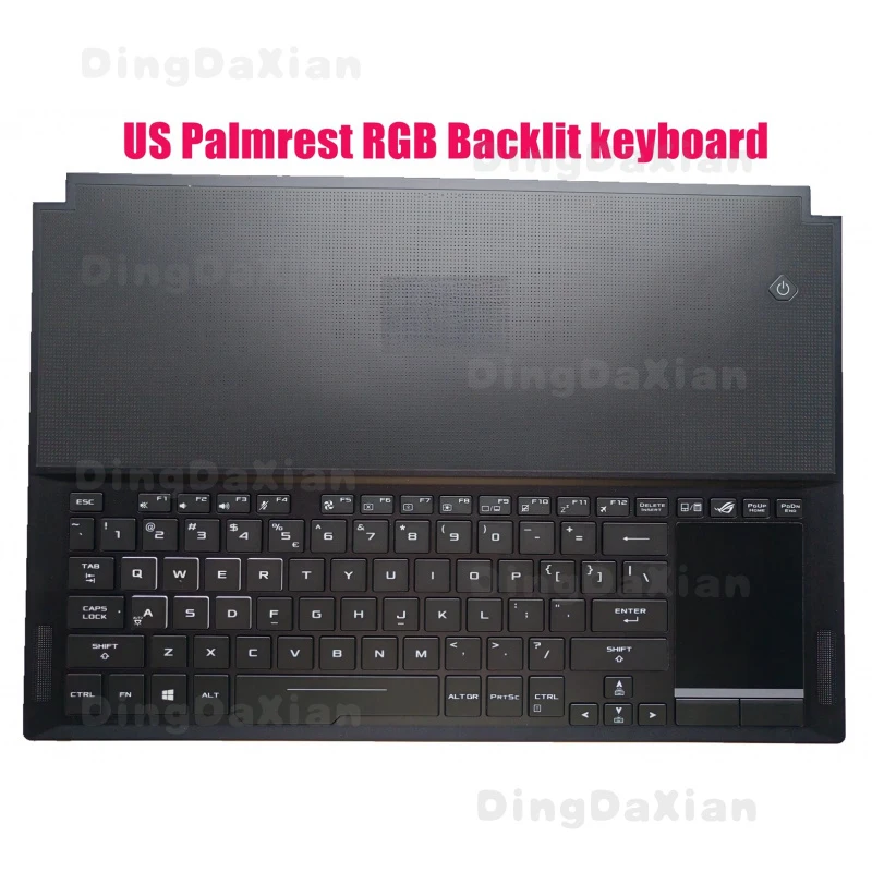 Клавиатура с RGB-подсветкой и подставкой для рук (US-раскладка) для Asus GX501G GX501GI 90NR00A1-R31US0
Клавиатура с RGB-подсветкой и подставкой для рук (US-раскладка) для Asus GX501G GX501GI 90NR00A1-R31US0