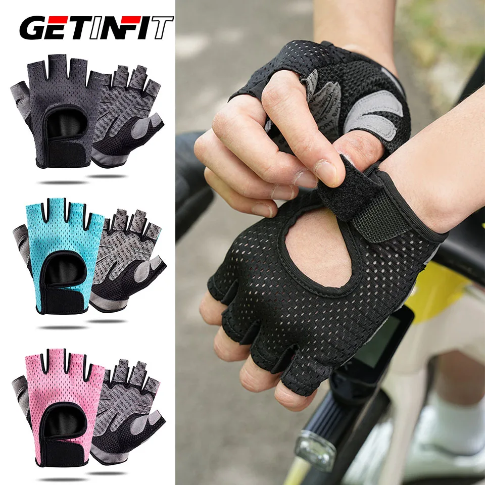 GETINFIT 1 пара велосипедных перчаток для фитнеса, амортизирующие и дышащие, с утолщенной зоной ладони, полупальцевые, противоскользящие, для бадминтона
GETINFIT 1 пара велосипедных перчаток для фитнеса, амортизирующие и дышащие, с утолщенной зоной ладони, полупальцевые, противоскользящие, для бадминтона